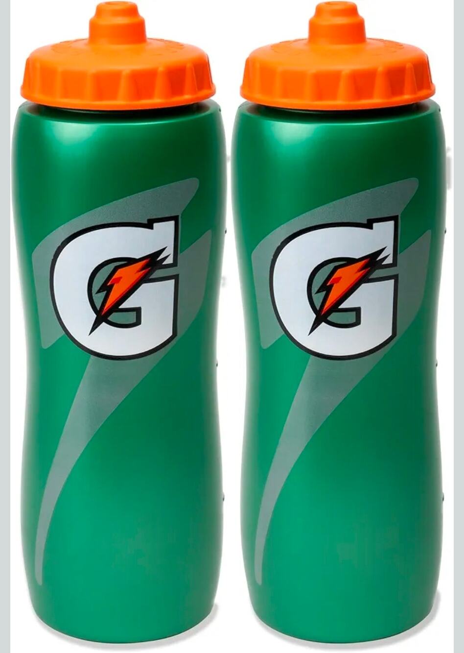 SET OF 2 Gatorade 32 oz. Contour Squeeze Bottle